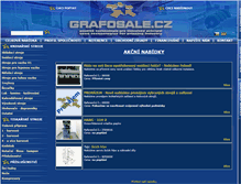 Tablet Screenshot of grafosale.cz